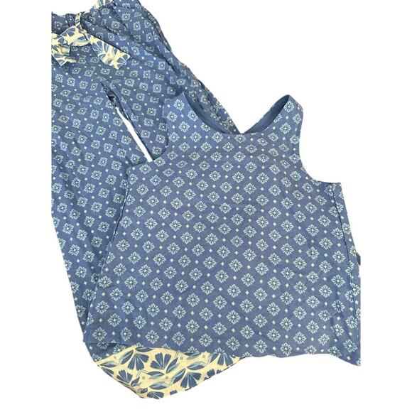 SIGRID OLSEN Artisan Crafted Girls Linen Blend Beach Tank And Pants Size Medium - Picture 2 of 7